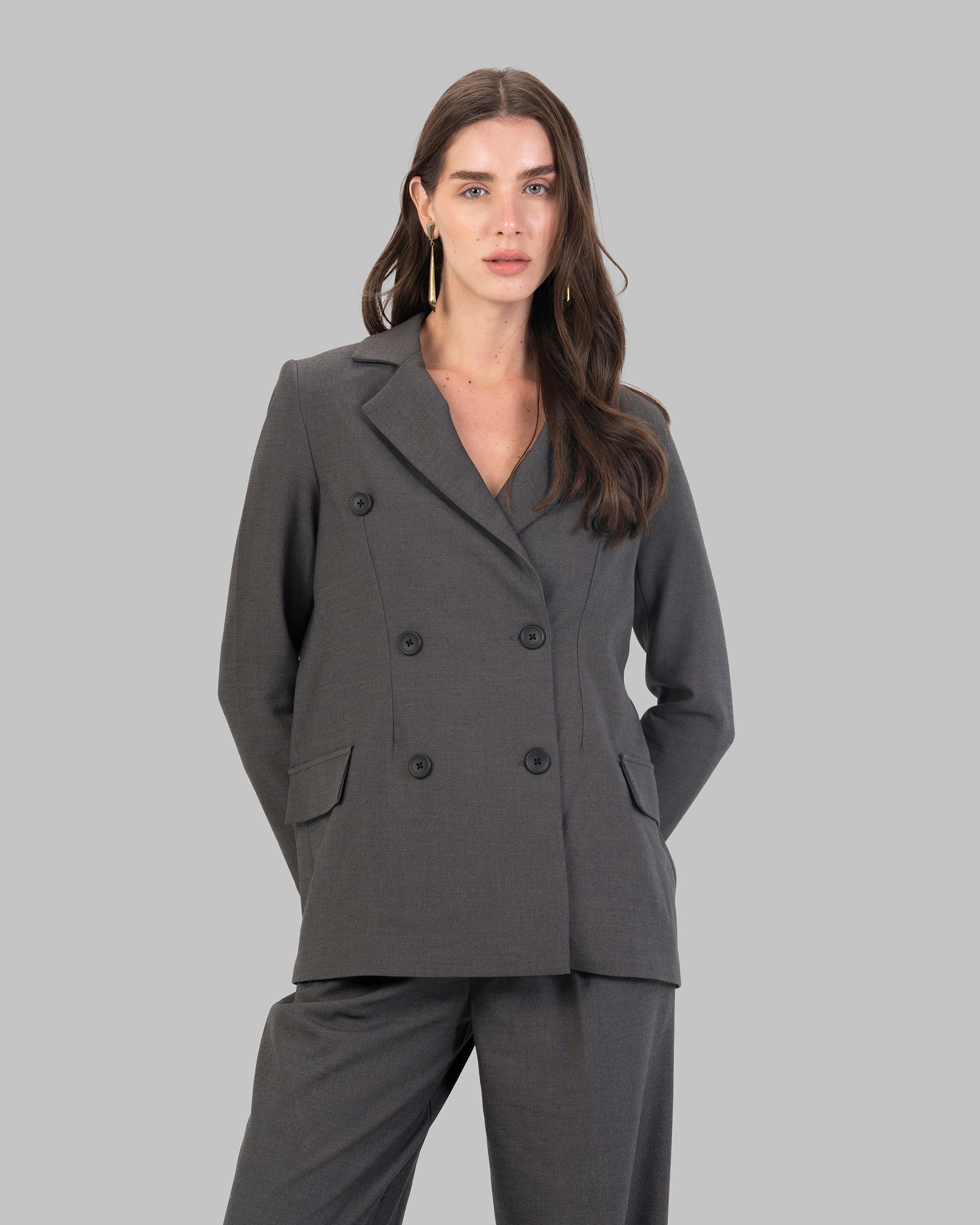 Double-Breasted Blazer.