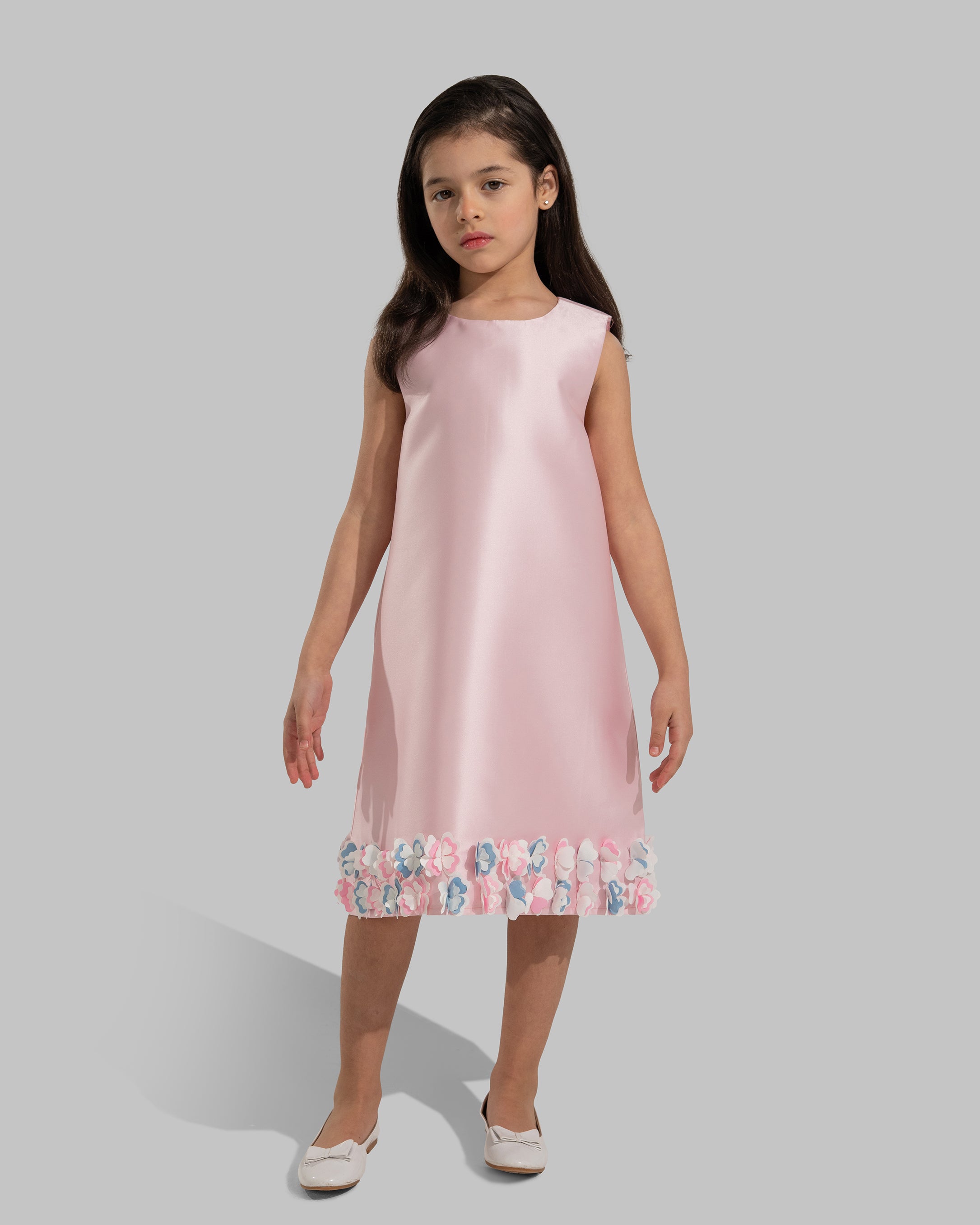 Floral Hem Shift Dress