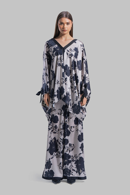 Floral V-Neck Blouse