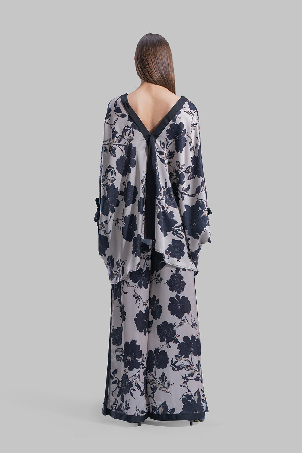 Floral V-Neck Blouse